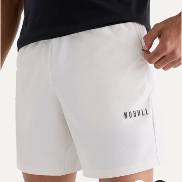 NWT Men's NOBULL Solid Stretch Shorts (7 inch) - Picture 7 of 11